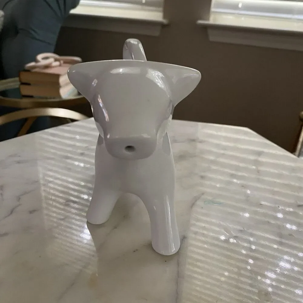Better Homes & Gardens Porcelain White Cow Creamer